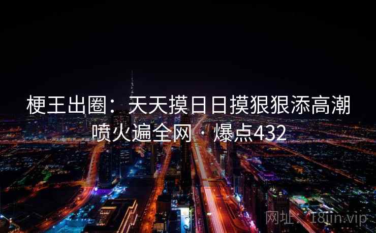 梗王出圈:天天摸日日摸狠狠添高潮喷火遍全网 · 爆点432